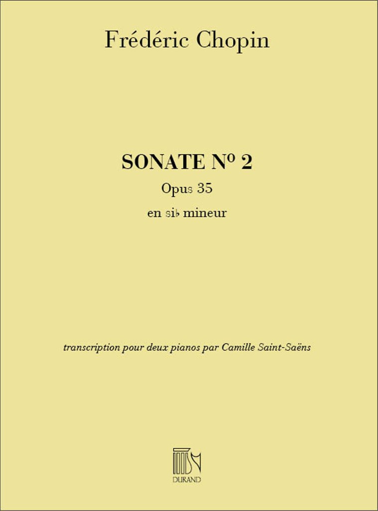 Sonate N. 2, Opus 35, En Si Bemol Mineur,